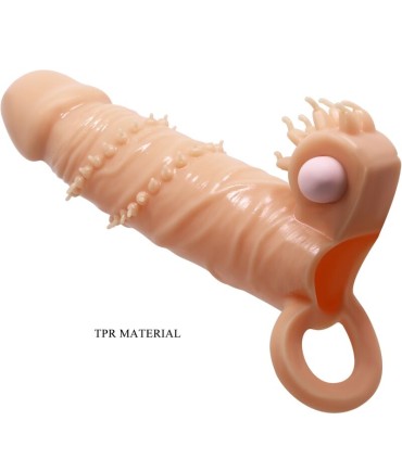 PRETTY LOVE CONNOR FUNDA PARA PENE ESTIMULADOR DE CLITORIS NATURAL