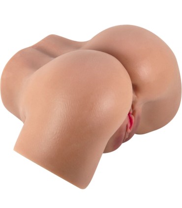 CRAZY BULL HAILEY TRASERO VIBRADOR CON VAGINA Y ANO REALISTICO CONTROL REMOTO