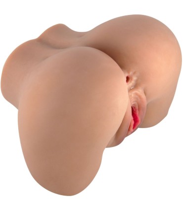 CRAZY BULL MILA TRASERO VIBRADOR CON VAGINA Y ANO REALISTICO CONTROL REMOTO