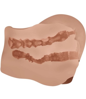 CRAZY BULL MILA TRASERO VIBRADOR CON VAGINA Y ANO REALISTICO CONTROL REMOTO