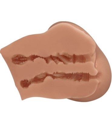 CRAZY BULL LUNA TRASERO VIBRADOR CON VAGINA Y ANO REALISTICO CONTROL REMOTO