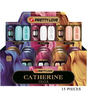 PRETTY LOVE OLGA PACK 15 MASTRUBADORES MASCULINOS VARIOS