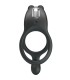 PRETTY LOVE SETH DOBLE ANILLO VIBRADOR RABBIT 7 VIBRACIONES NEGRO