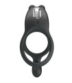 PRETTY LOVE - SETH DOBLE ANILLO VIBRADOR RABBIT 7 VIBRACIONES NEGRO