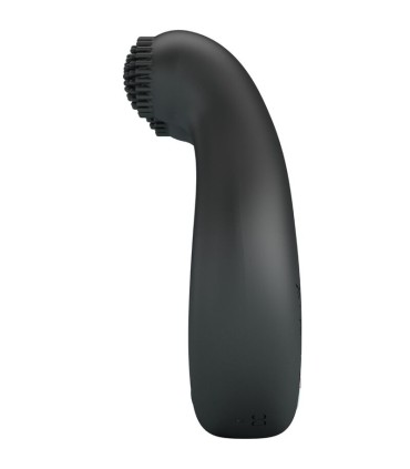 PRETTY LOVE DAHLIA ANILLO VIBRADOR ESTIMULADOR DE CLITOIS 12 VIBRACIONES NEGRO