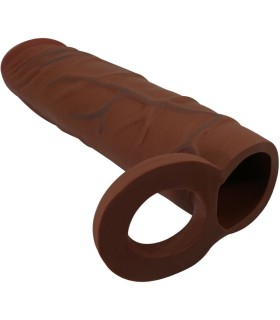 PRETTY LOVE KAILE FUNDA PARA PENE CON EXTENSION DE 25 CM MULATO