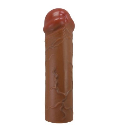PRETTY LOVE NILE FUNDA PARA PENE CON EXTENSION DE 25 CM MULATO