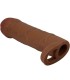 PRETTY LOVE BUNION FUNDA PARA PENE CON EXTENSION DE 25 CM MULATO
