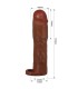 PRETTY LOVE GERD FUNDA PARA PENE CON EXTENSION DE 76 CM MULATO