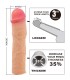 PRETTY LOVE STEVENSON FUNDA PENE CON EXTENSION DE 76 CM NATURAL