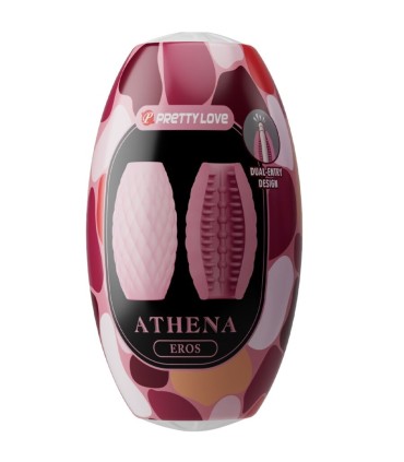 PRETTY LOVE ATHENA EROS MASTURBADOR MASCULINO SILICONA ROSA