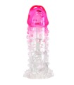 PRETTY LOVE - WILFORD FUNDA REALÍSTICA ALARGADORA CON RELIEVE PARA PENE ROSA