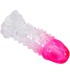 PRETTY LOVE WILFORD FUNDA REALISTICA ALARGADORA CON RELIEVE PARA PENE ROSA