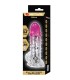 PRETTY LOVE WILFORD FUNDA REALISTICA ALARGADORA CON RELIEVE PARA PENE ROSA