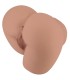 CRAZY BULL BERNACE TRASERO VIBRADOR CON VAGINA Y ANO REALISTICO NATURAL CONTROL REMOTO