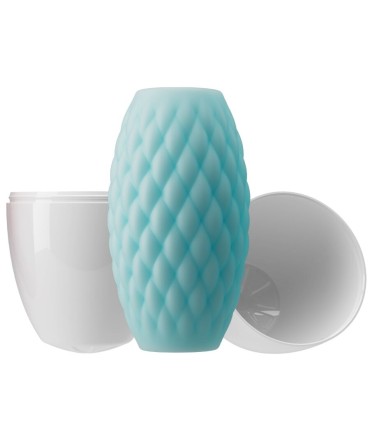 PRETTY LOVE ATHENA EROS MASTURBADOR MASCULINO SILICONA CELESTE