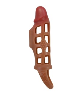 PRETTY LOVE PRESTON FUNDA PARA PENE CON VIBRACION DE 18 CM