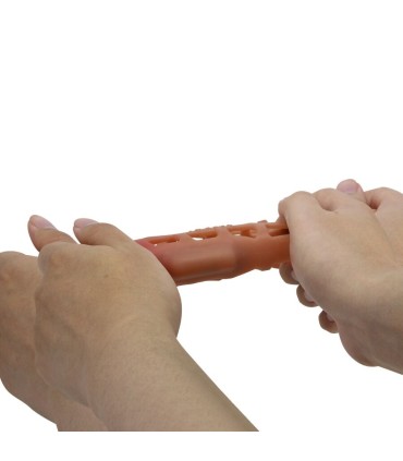 PRETTY LOVE PRESTON FUNDA PARA PENE CON VIBRACION DE 18 CM