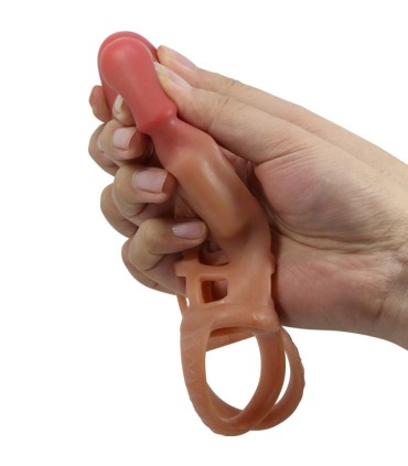 PRETTY LOVE PRESTON FUNDA PARA PENE CON VIBRACION DE 18 CM