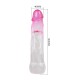 PRETTY LOVE NERON FUNDA REALISTICA ALARGADORA DE 6 CM PARA PENE ROSA