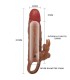 PRETTY LOVE OSMAR FUNDA PARA PENE ESTIMULADOR DE CLITORIS CON VIBRACION