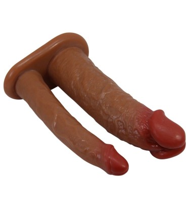 PRETTY LOVE YAIRON FUNDA PARA PENE DOBLE CON EXTENSION DE 4 CM MULATO