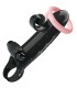 ROMANCE FUNDA PARA PENE CON VIBRACION NEGRO