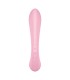 SATISFYER TRIPLE OH VIBRADOR HIBRIDO ROSA