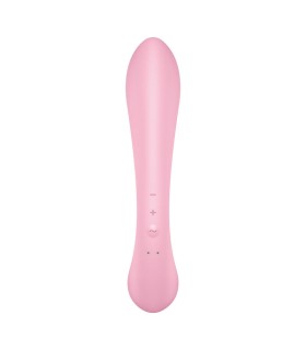 SATISFYER TRIPLE OH VIBRADOR HIBRIDO ROSA