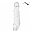 ADDICTED TOYS - FUNDAS PARA EL PENE TRANSPARENTE TALLA M 27 CM