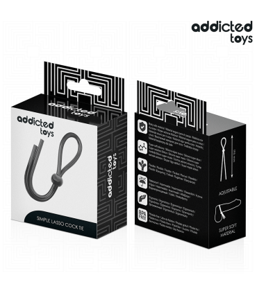 ADDICTED TOYS CUERDA SILICONA PARA EL PENE DE LAZO SIMPLE