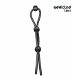 ADDICTED TOYS - CUERDA SILICONA PARA EL PENE DE LAZO TRIPLE