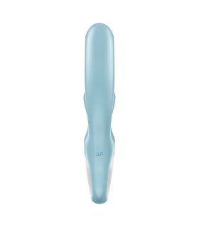 SATISFYER LOVE ME VIBRADOR RABBIT AZUL