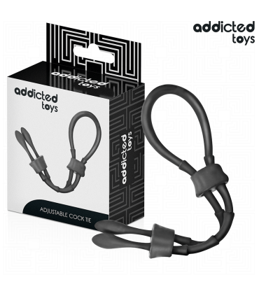 ADDICTED TOYS CUERDA SILICONA AJUSTABLE PARA EL PENE