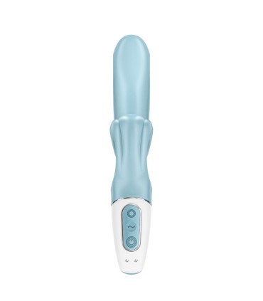 SATISFYER LOVE ME VIBRADOR RABBIT AZUL