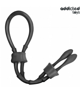 ADDICTED TOYS CUERDA SILICONA AJUSTABLE PARA EL PENE
