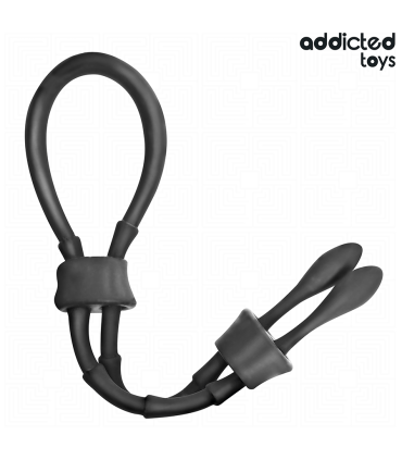 ADDICTED TOYS CUERDA SILICONA AJUSTABLE PARA EL PENE