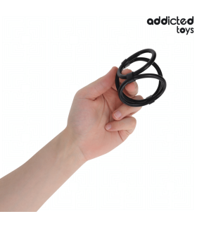 ADDICTED TOYS ANILLO TRIPLE PARA EL PENE