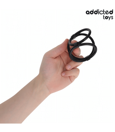 ADDICTED TOYS ANILLO TRIPLE PARA EL PENE