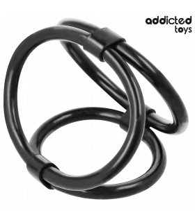ADDICTED TOYS ANILLO TRIPLE PARA EL PENE