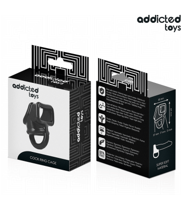 ADDICTED TOYS ANILLO JAULA PARA EL PENE