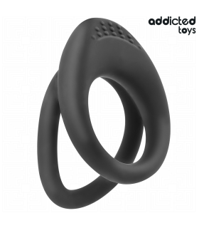 ADDICTED TOYS ANILLO TEXTURIZADO DOBLE PARA EL PENE