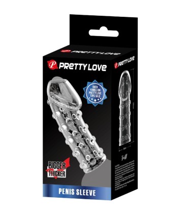 PRETTY LOVE FUNDA PARA PENE APRETADA Y VOLUMINIZADORA TRANSPARENTE
