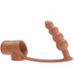 PRETTY LOVE - FUNDA PARA PENE CON PLUG ANAL NATURAL