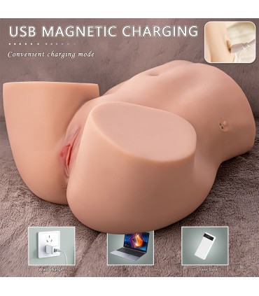 XISE ETHEL THRUSTING MASTURBADOR VAGINA REALISTICO CON VIBRACION MULTIPOSICION