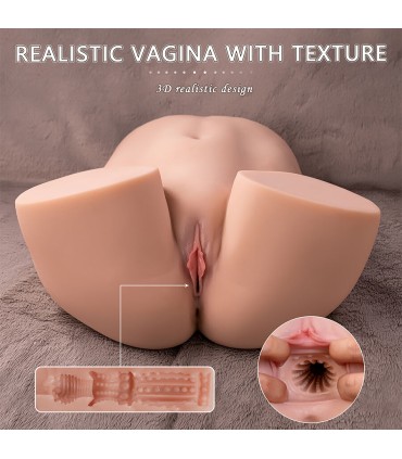 XISE ETHEL THRUSTING MASTURBADOR VAGINA REALISTICO CON VIBRACION MULTIPOSICION