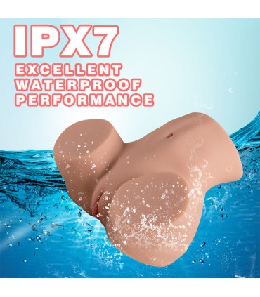 XISE DANAE THRUSTING MASTUBADOR VAGINA REALISTICO CON VIBRACION MULTIPOSICION