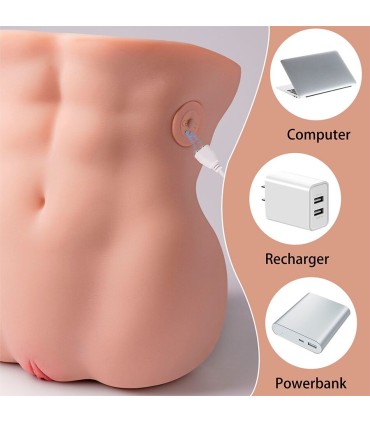 XISE LYDIA MASTURBADOR VAGINA FEMENINO CON THRUSTING 25 CM