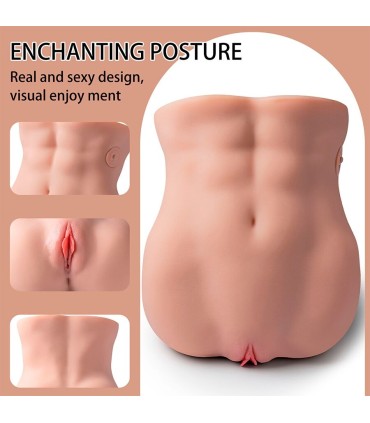 XISE LYDIA MASTURBADOR VAGINA FEMENINO CON THRUSTING 25 CM