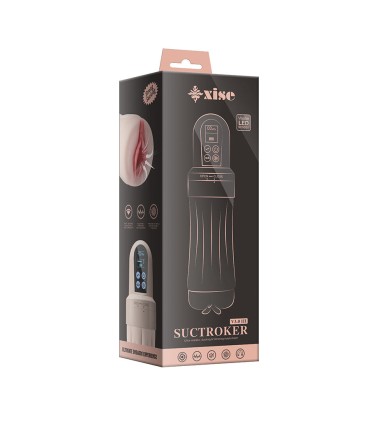 XISE SUCTROKER V30 III MASTURBADOR VAGINA CON VIBRACION